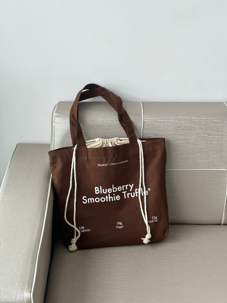 Blueberry tote bag