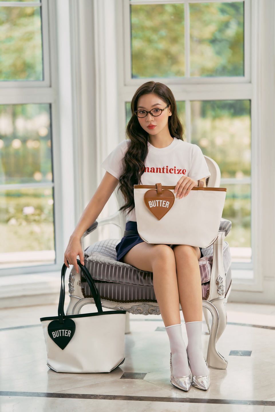 Honey Tote Bag With Card Holder