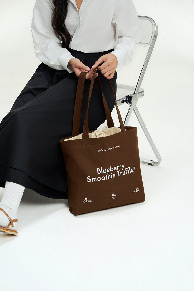 Blueberry tote bag